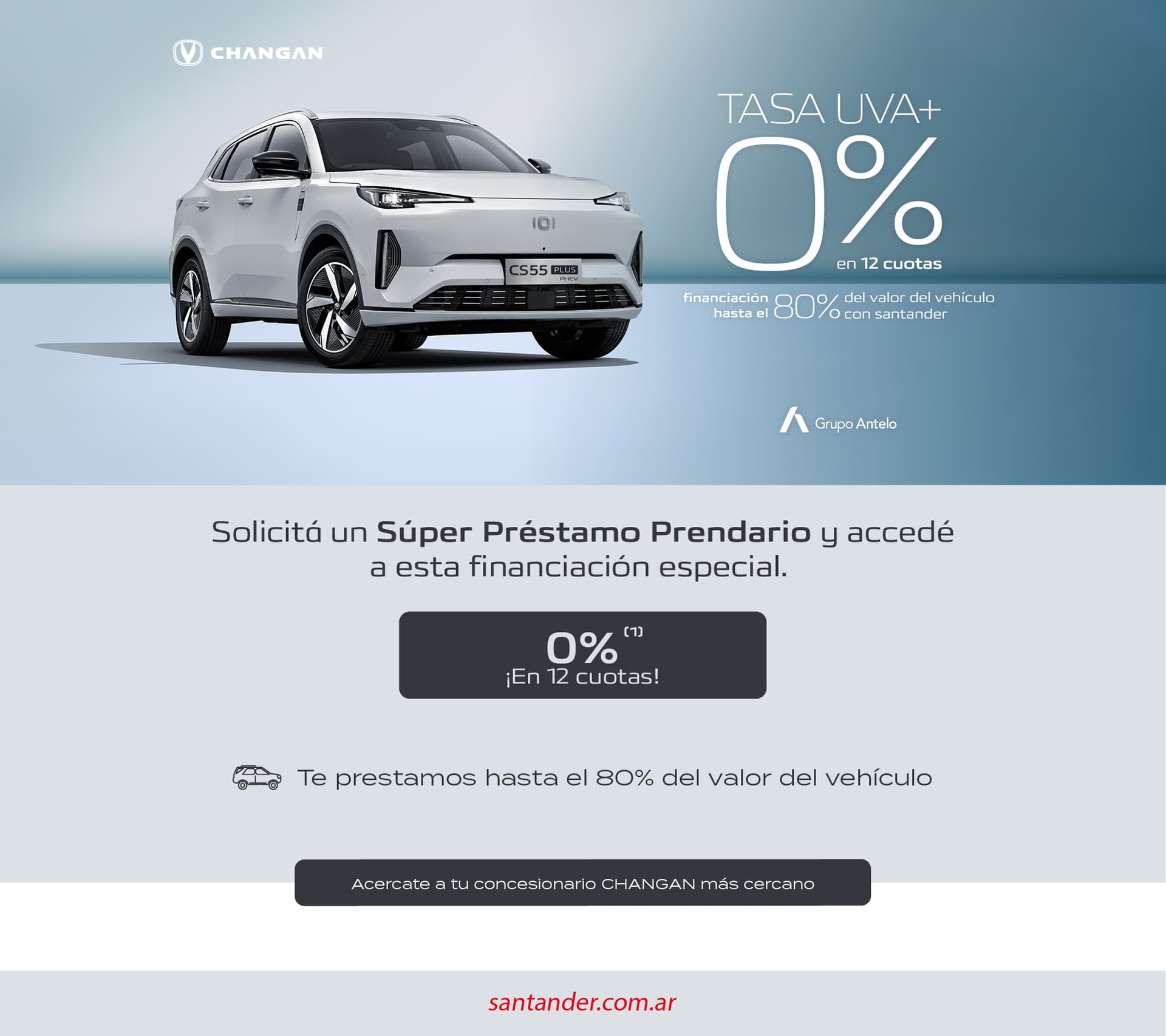 Financiación Changan